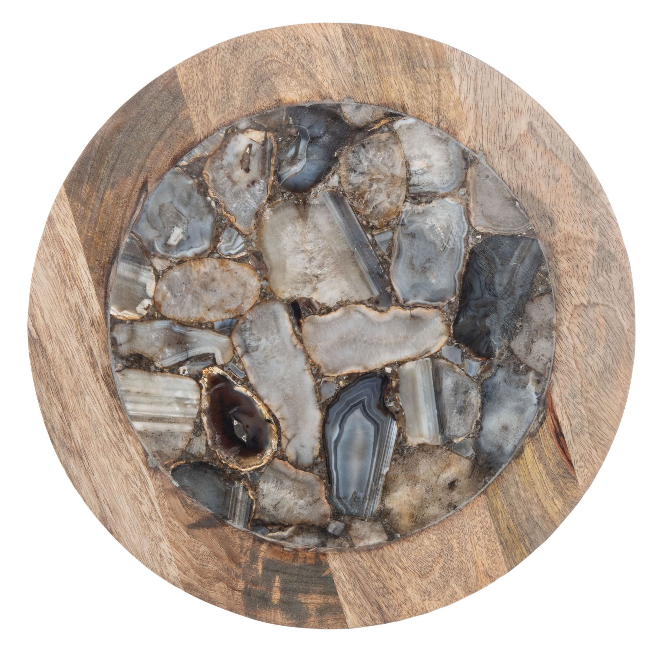 Lumi Agate Accent Table