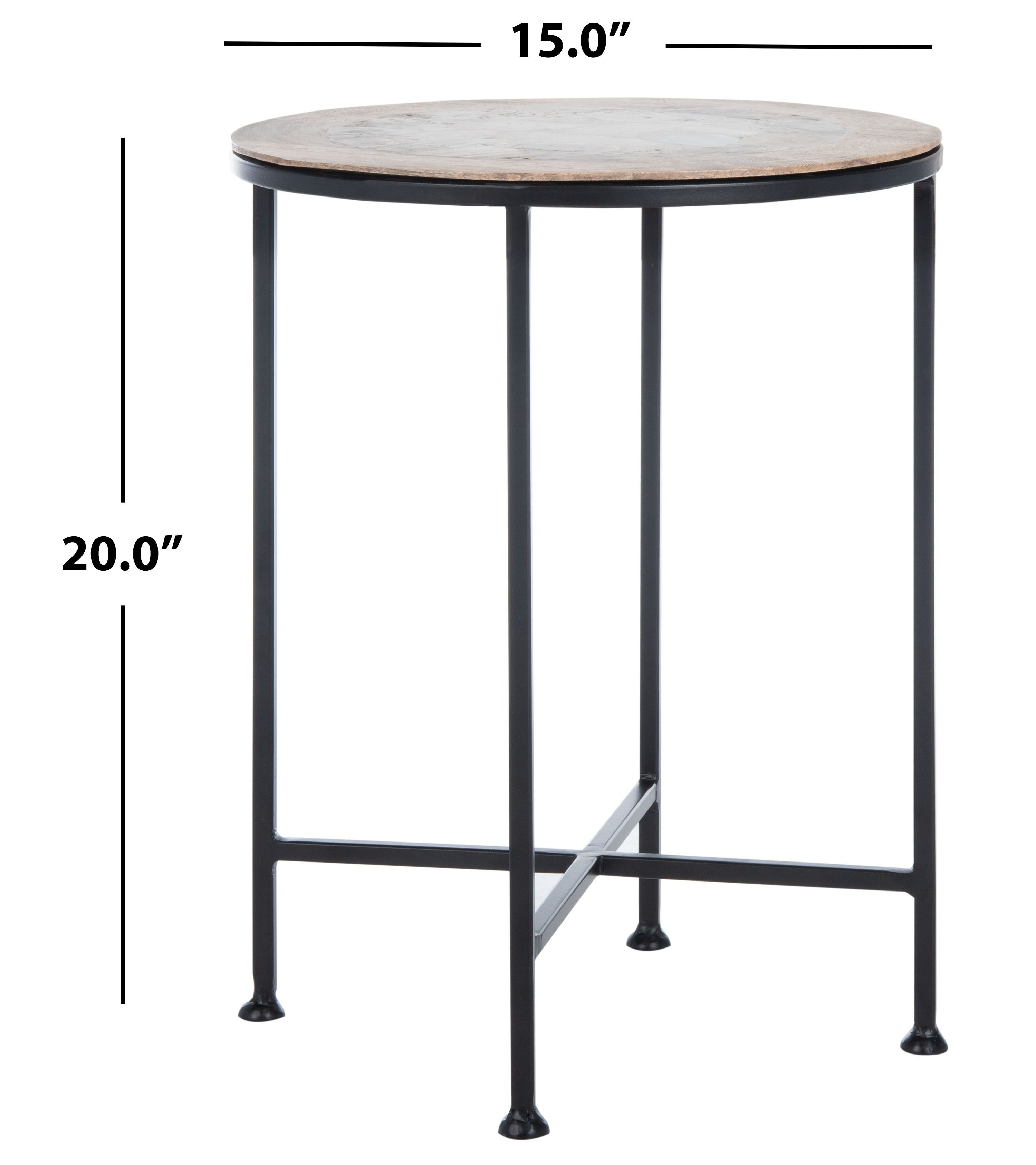 Lumi Agate Accent Table