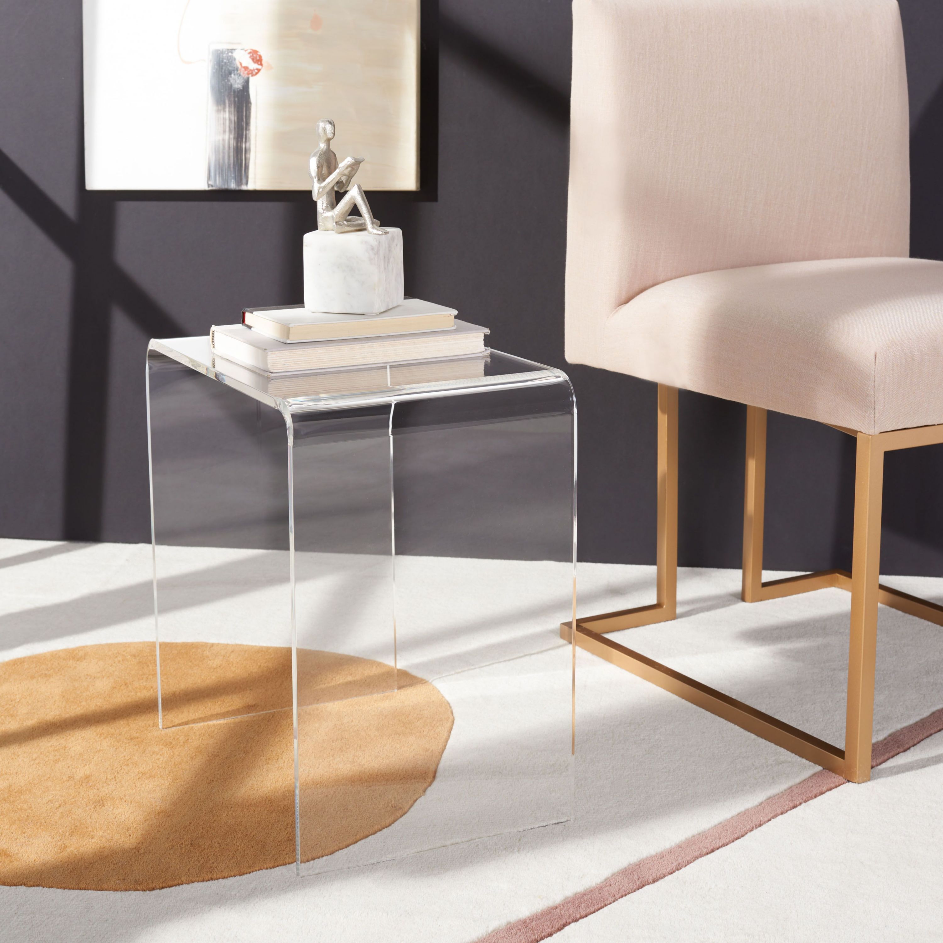 Pryor Acrylic Side Table