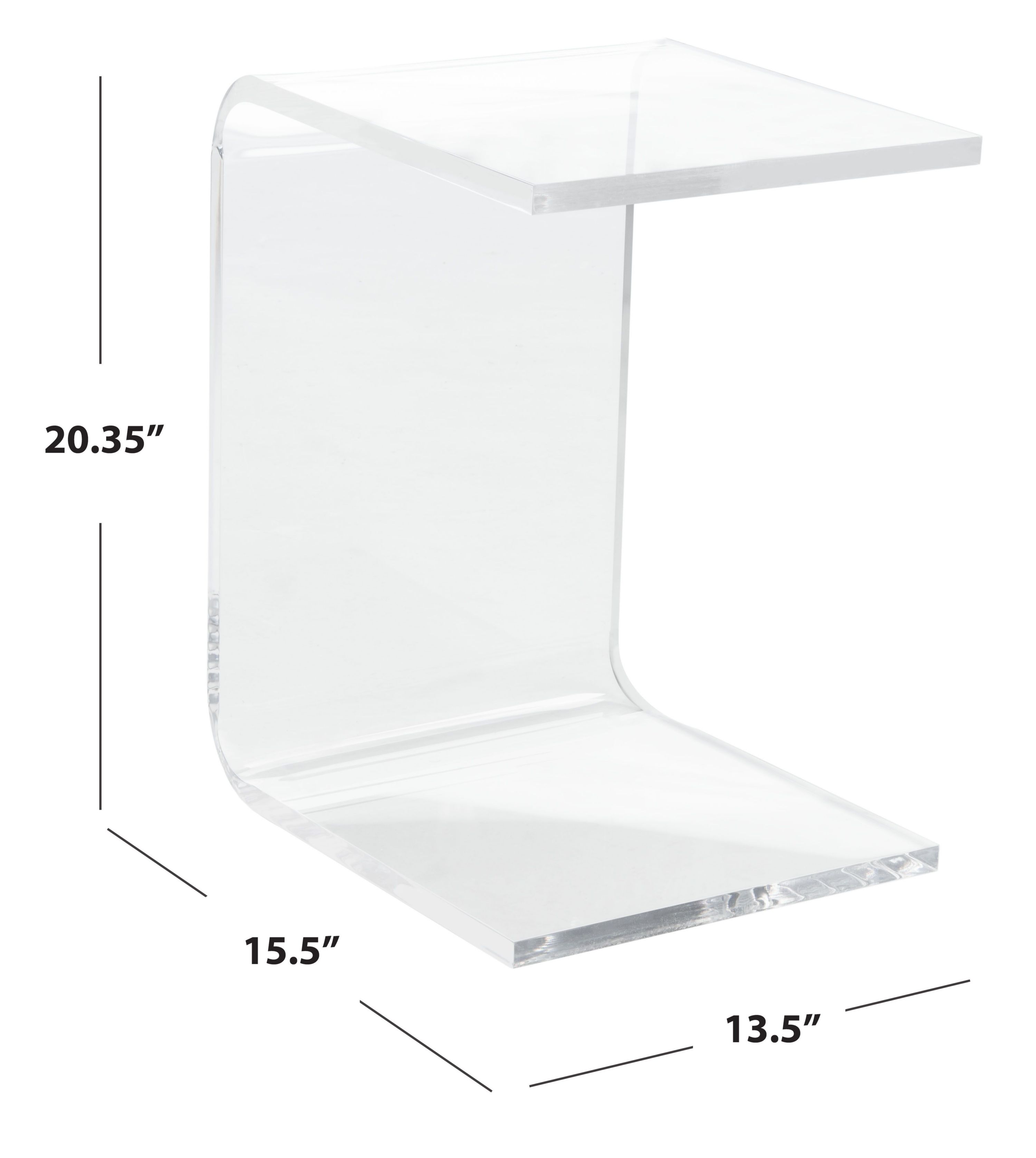 Upton Acrylic Side Table