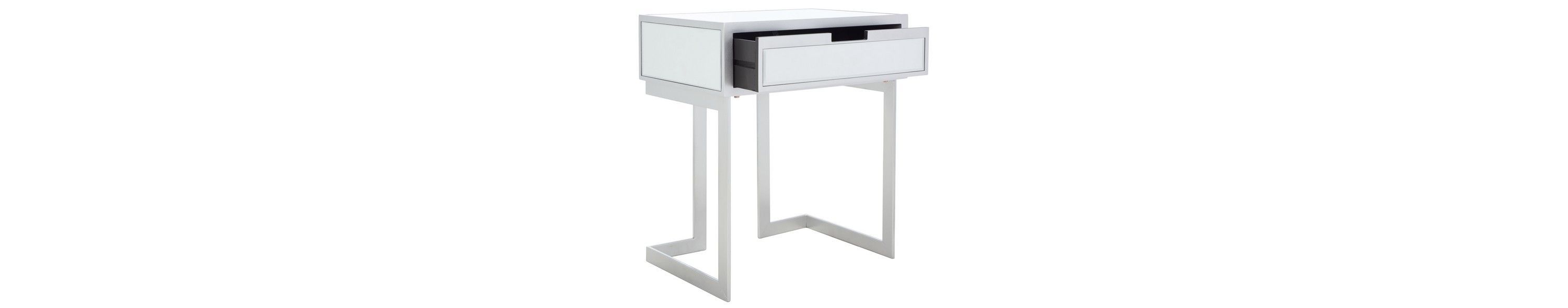 Lilo 1 Drawer Mirrored Accent Table
