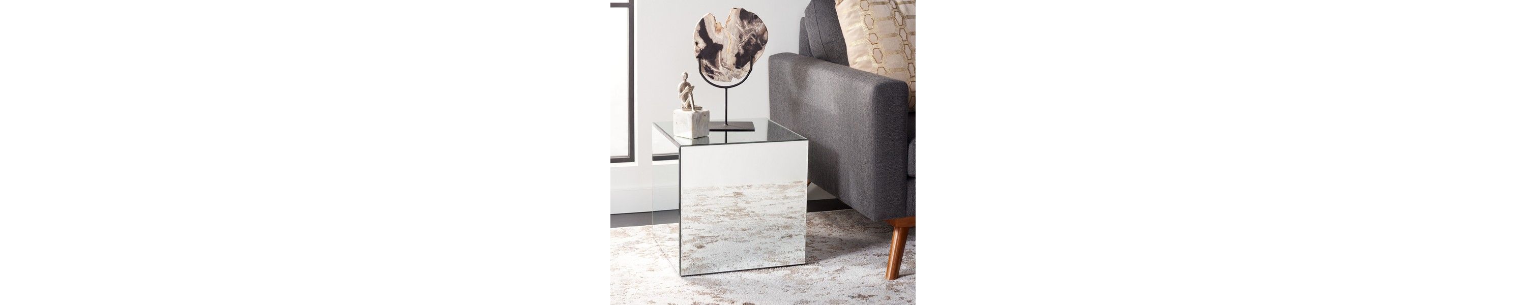 Betony Mirrored Accent Table