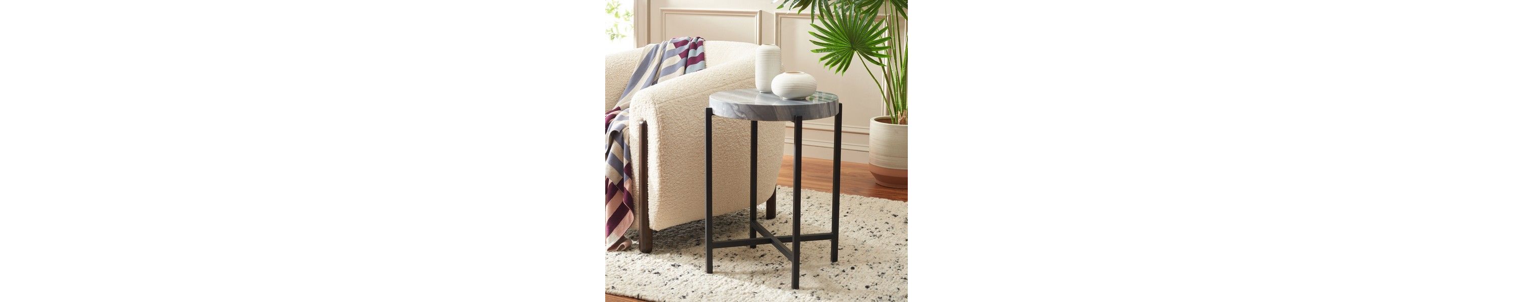 Gustavia Round Accent Table