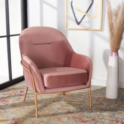 Safavieh Eleazer Velvet Accent Chair