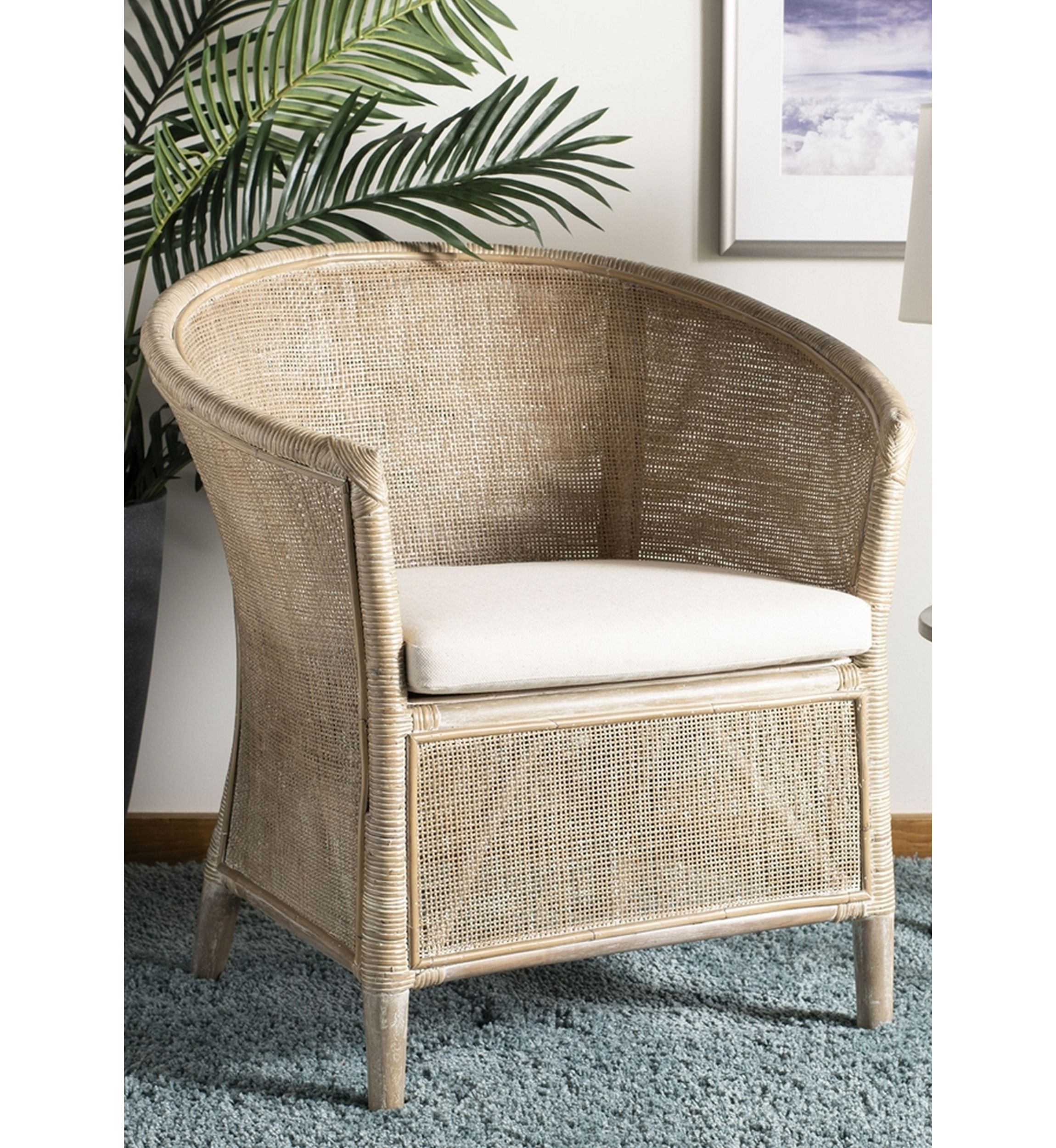 Alexana Rattan Armchair