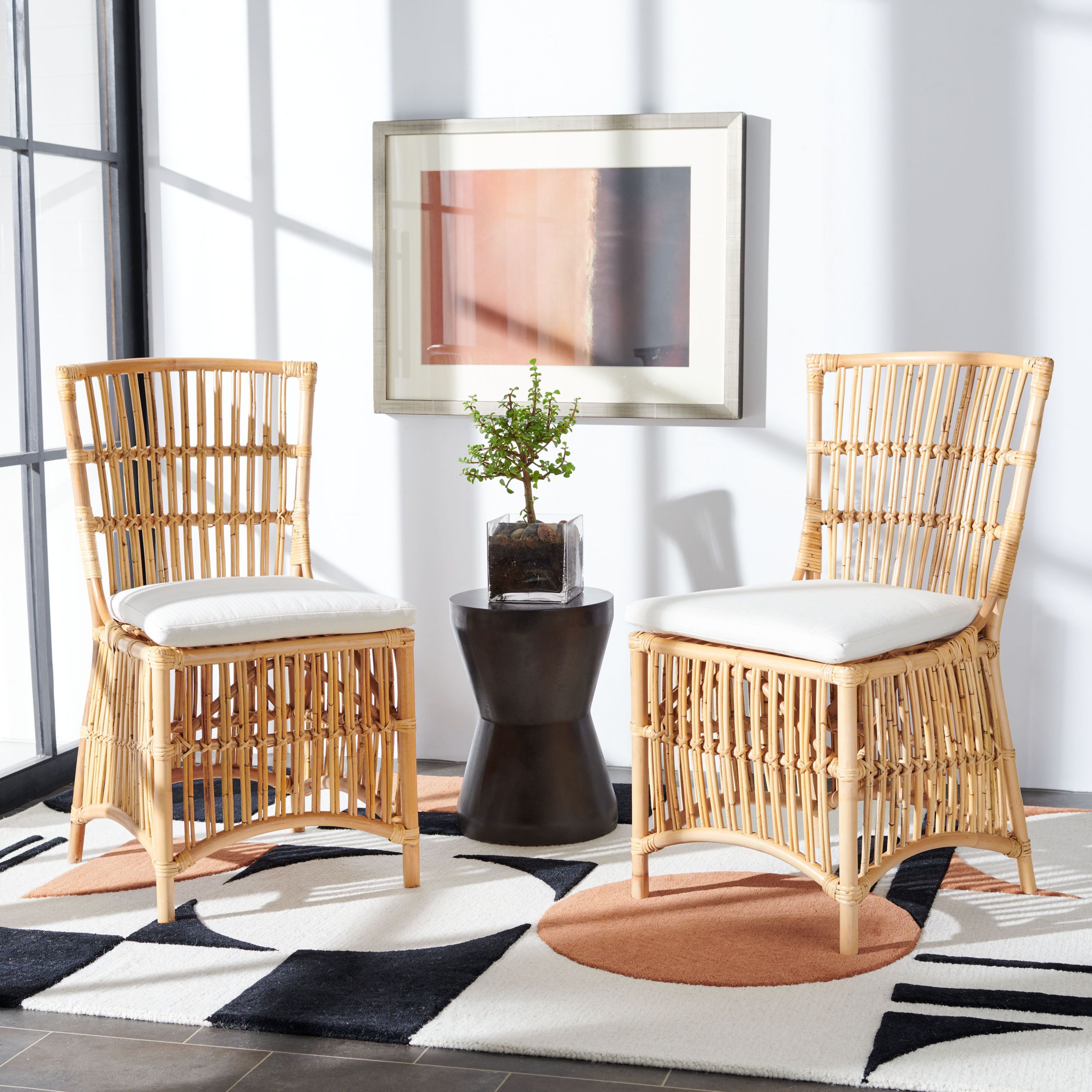 Erika Rattan Accent Chair