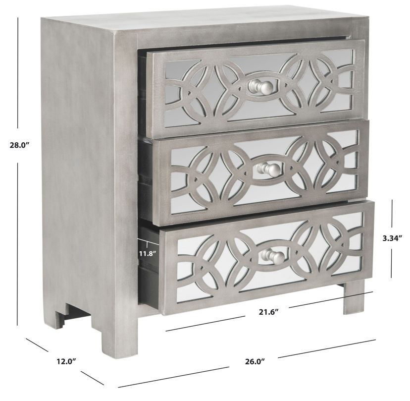 Tasha 3 Drawer Chest