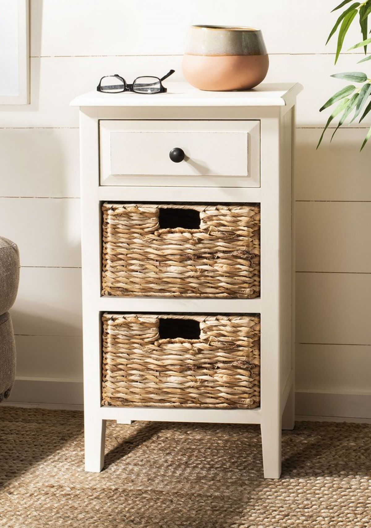 Everly Drawer Side Table