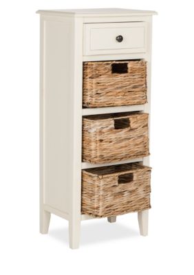 Safavieh Michaela Drawer Side Table, White