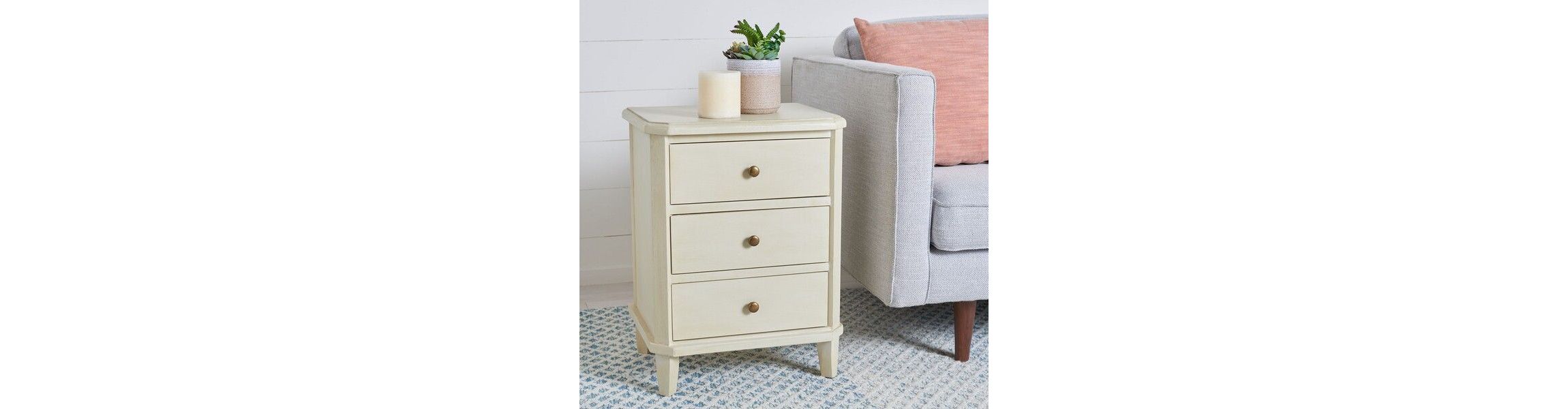 Joe End Table With Storage Drawers