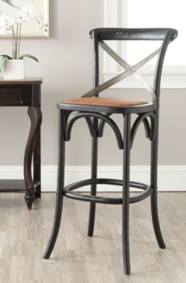 Safavieh Eleanor X Back Bar Stool
