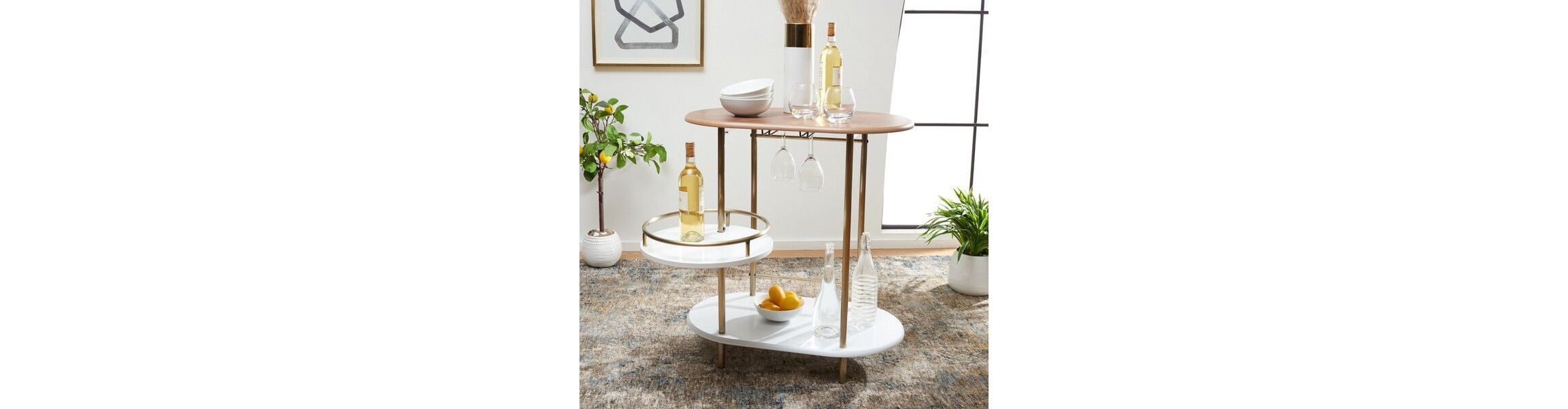Iva 3 Tier Swivel Bar Table