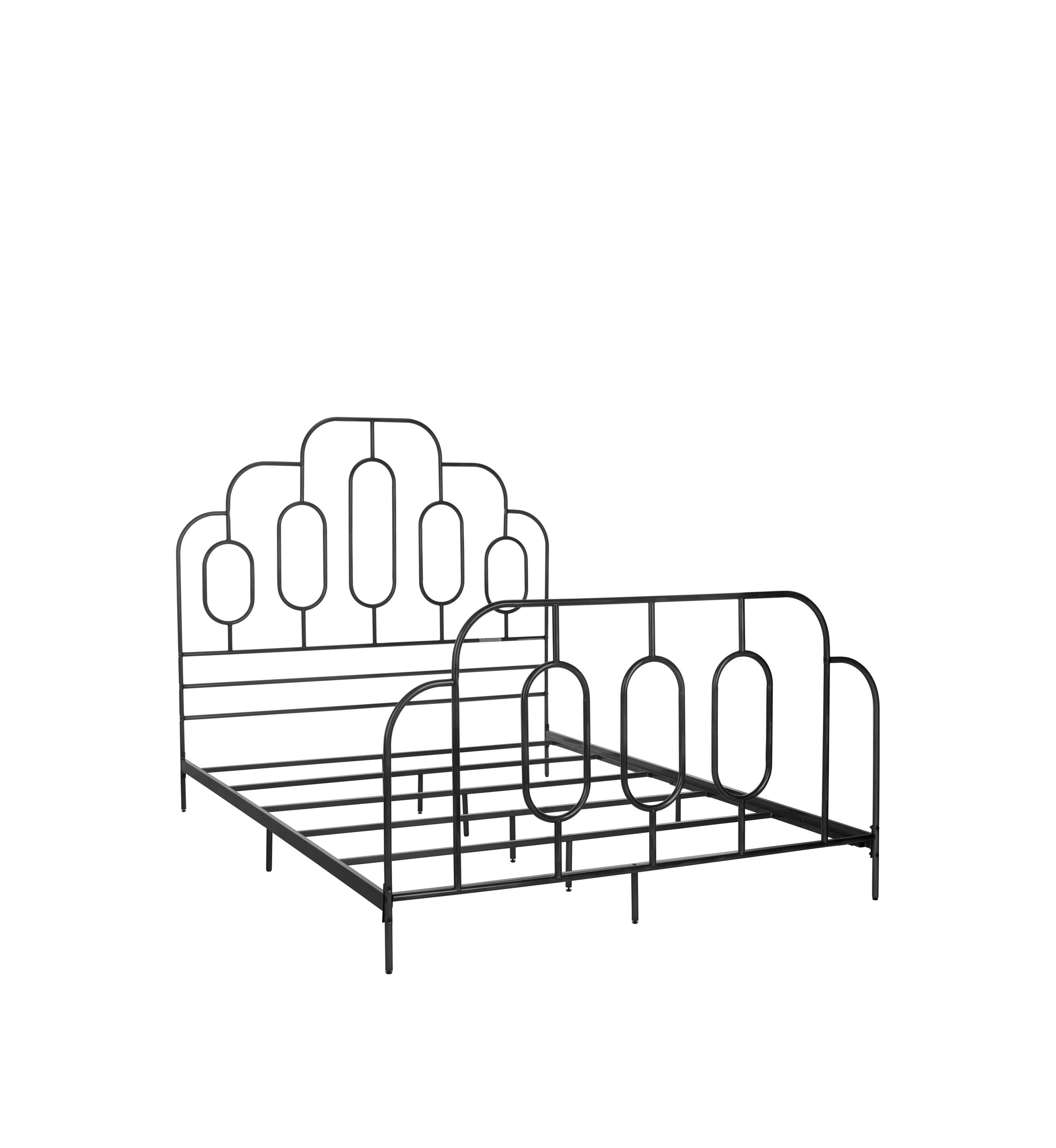 Paloma Metal Retro Bed Frame