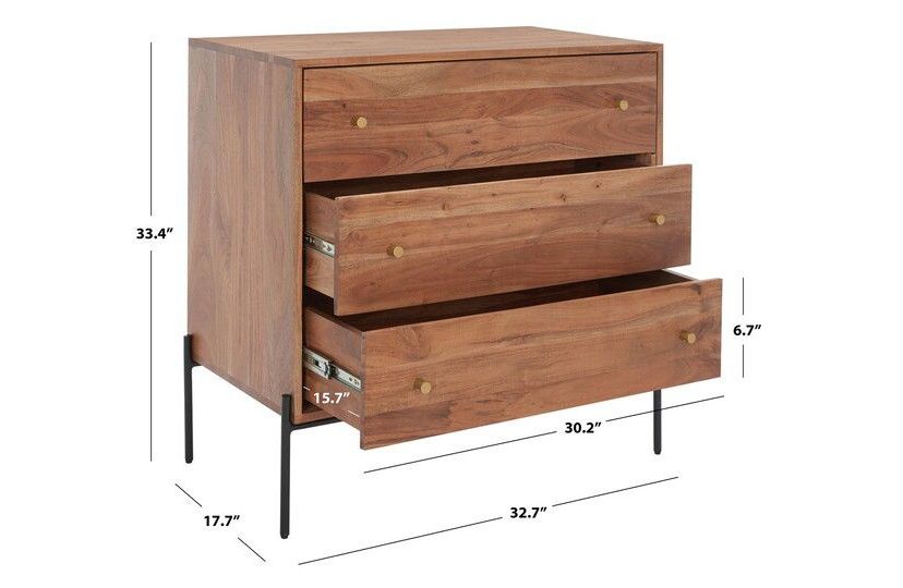 Dowling 3 Drawer Chest