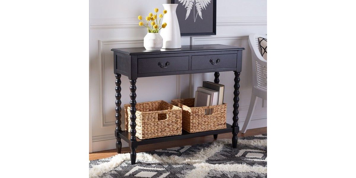 Athena 2 Drawer Console Table