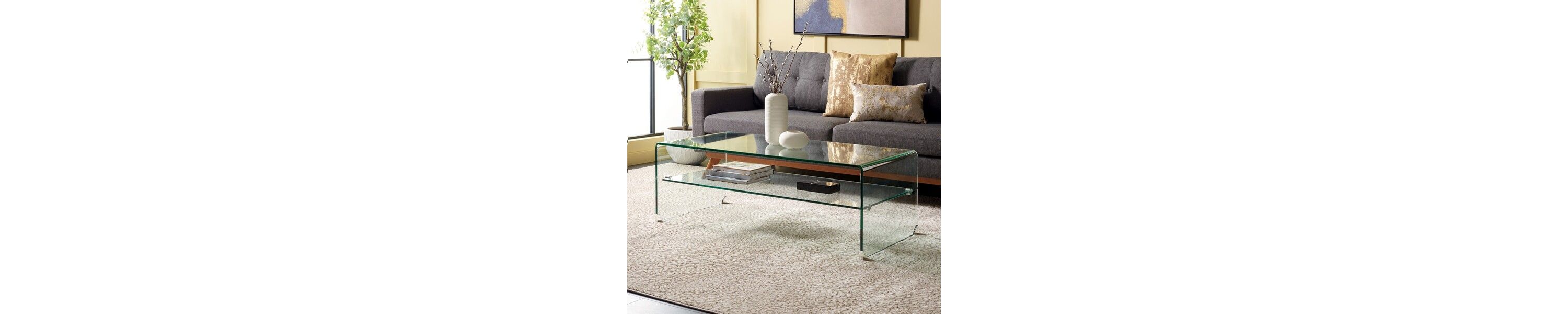 Brioni Tempered Glass Coffee Table