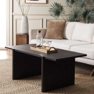 Safavieh Buckley Rectangle Coffee Table, Black