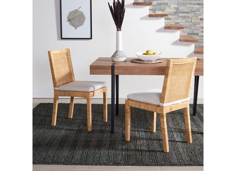 Tojo Cane Dining Chair W/ Cushion