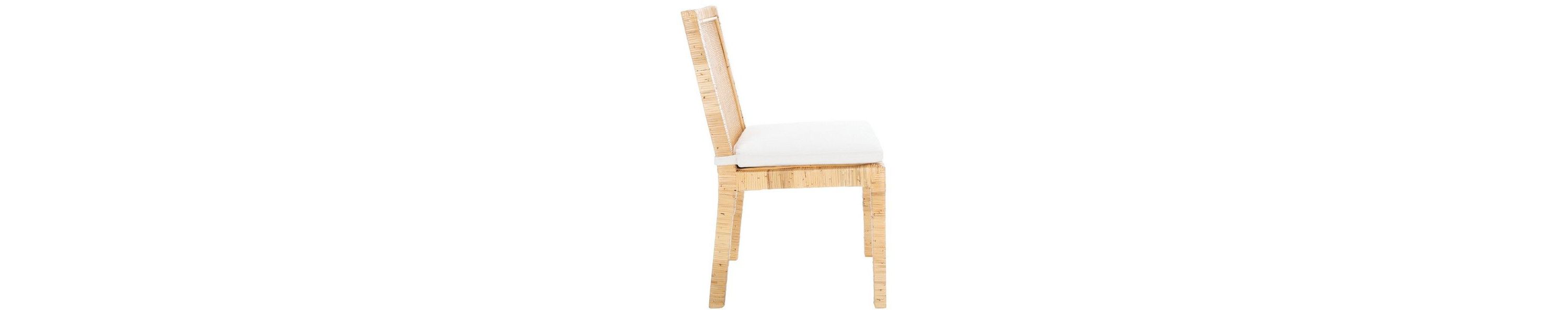 Tojo Cane Dining Chair W/ Cushion