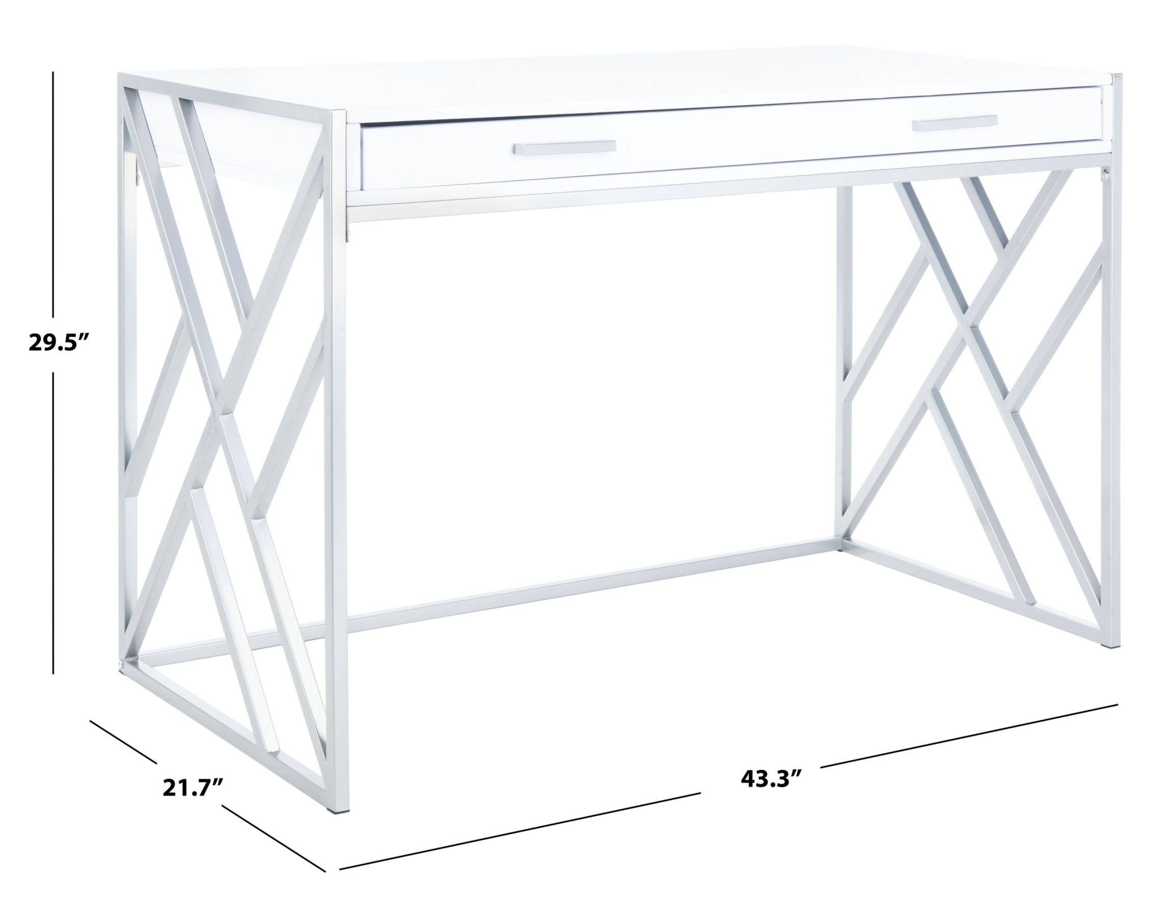 Elaine 1 Drawer Desk
