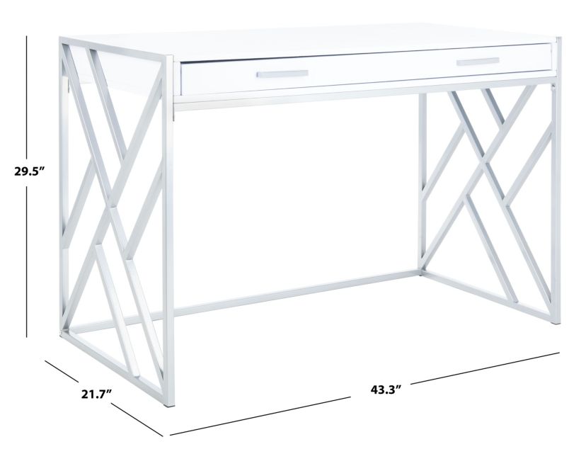 Elaine 1 Drawer Desk