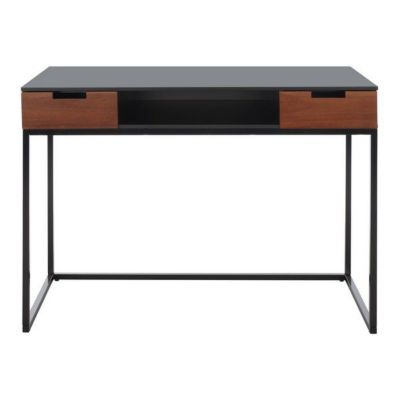 Safavieh Vance 1 Shelf Desk, Brown