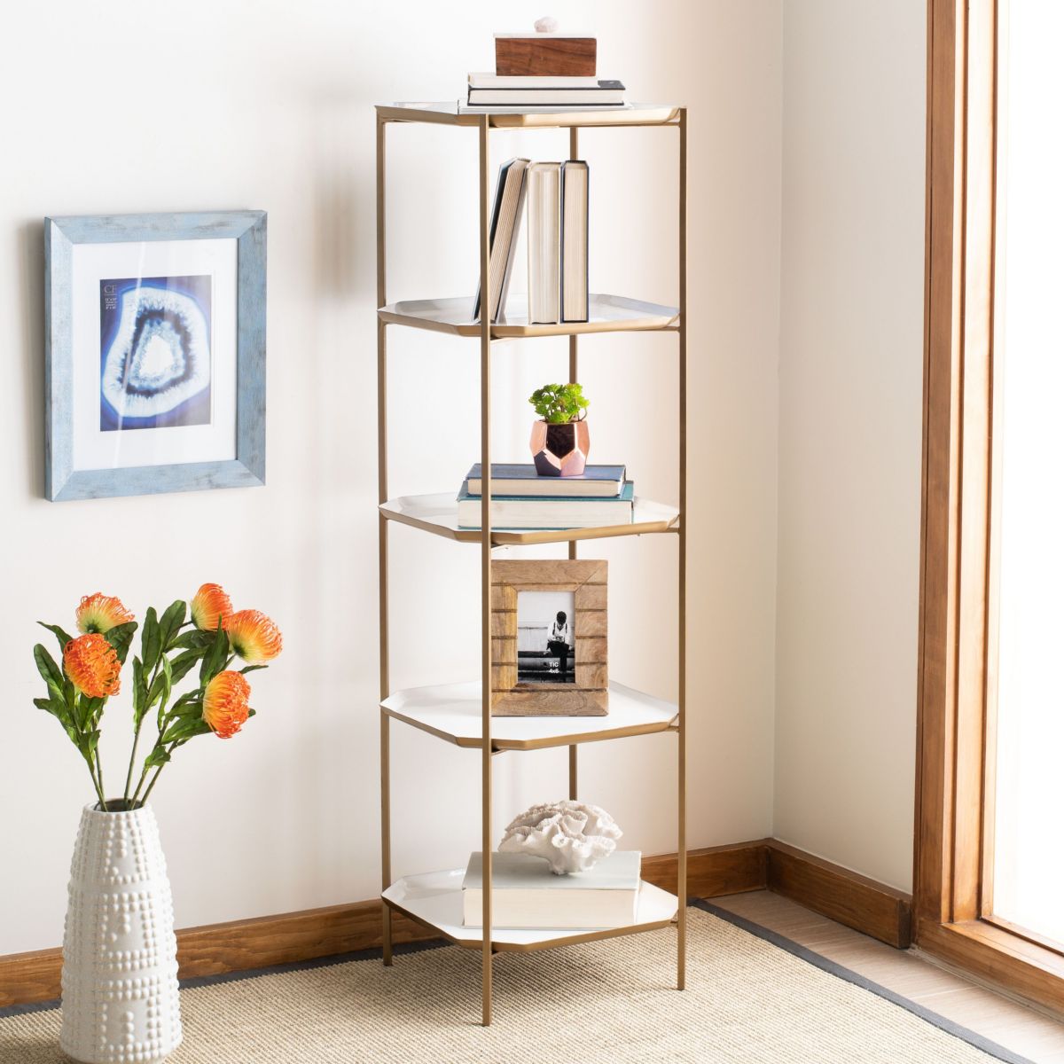 Sylvie 5 Tier Etagere