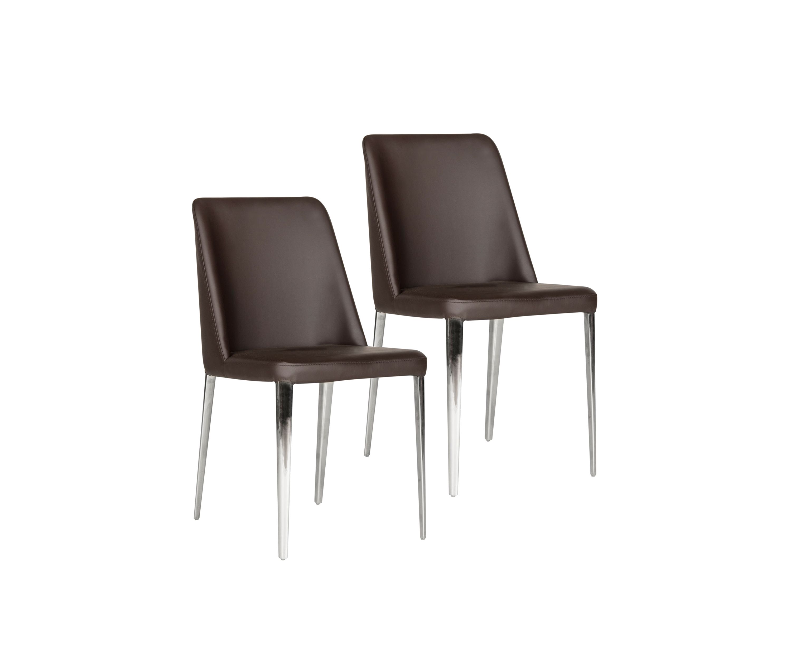 Set of 2 Baltic Brown Side Chairs