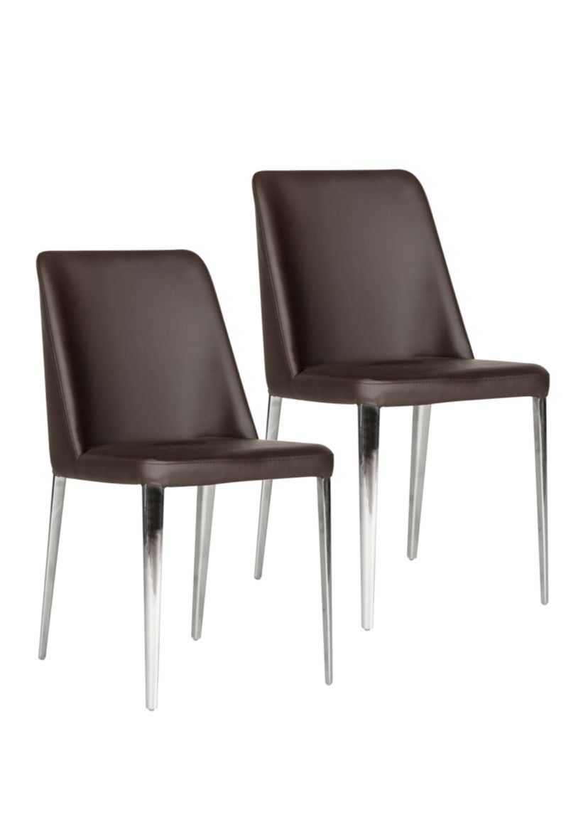 Set of 2 Baltic Brown Side Chairs