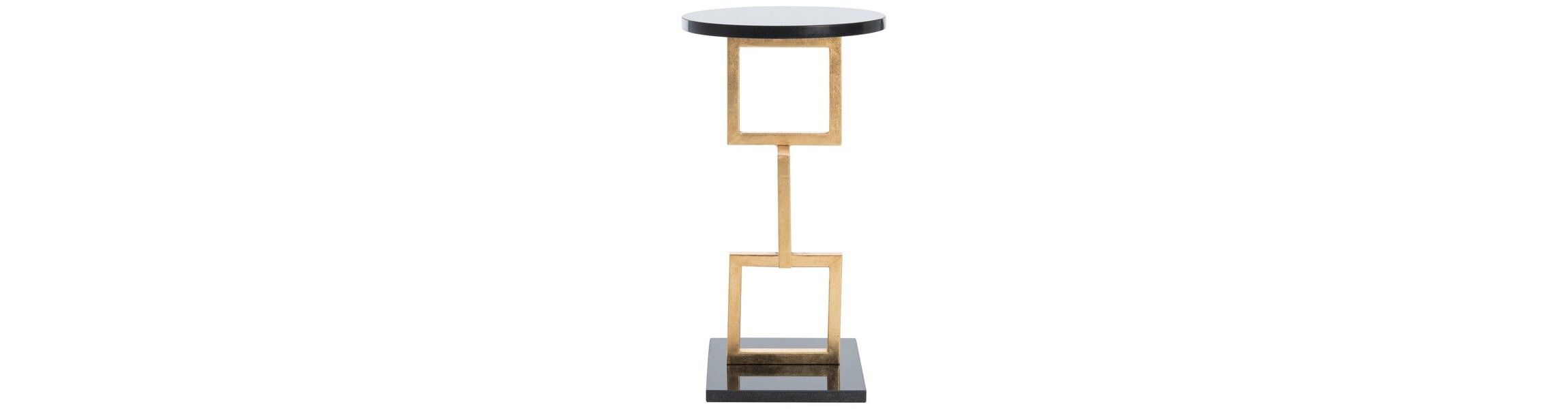 Cassidy Gold Leaf Accent Table