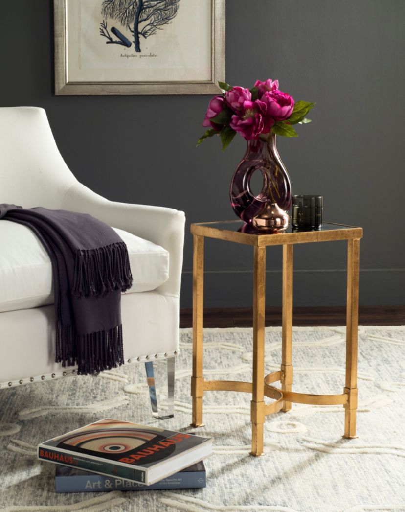 Halyn Mirror End Table