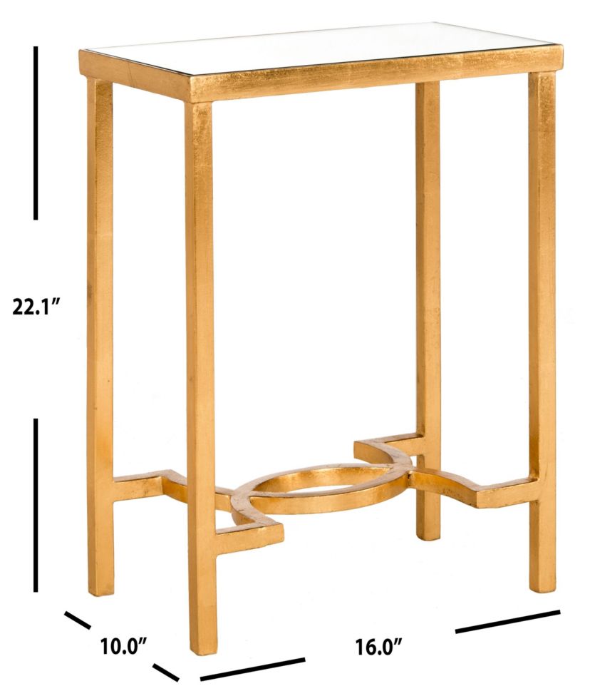 Mita Mirror End Table