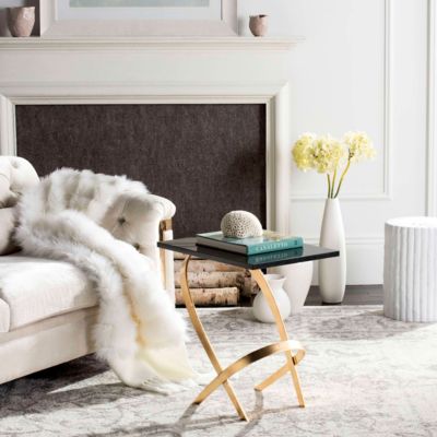 Safavieh Dovie Glass Side Table
