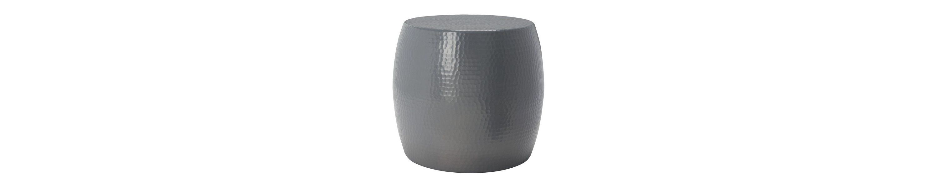 Vanadium Round Hammered Stool