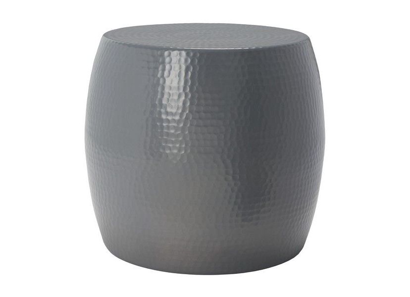 Vanadium Round Hammered Stool