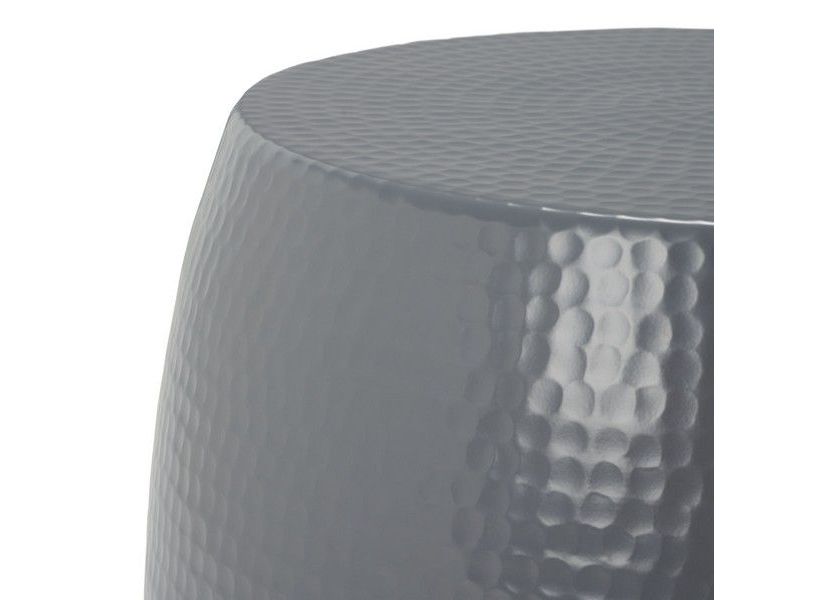 Vanadium Round Hammered Stool