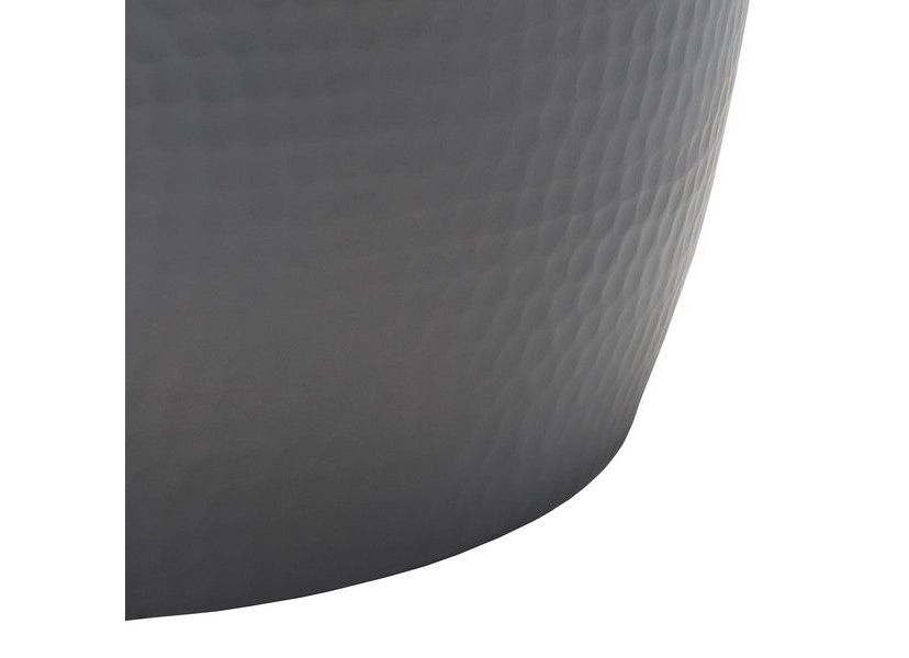 Vanadium Round Hammered Stool