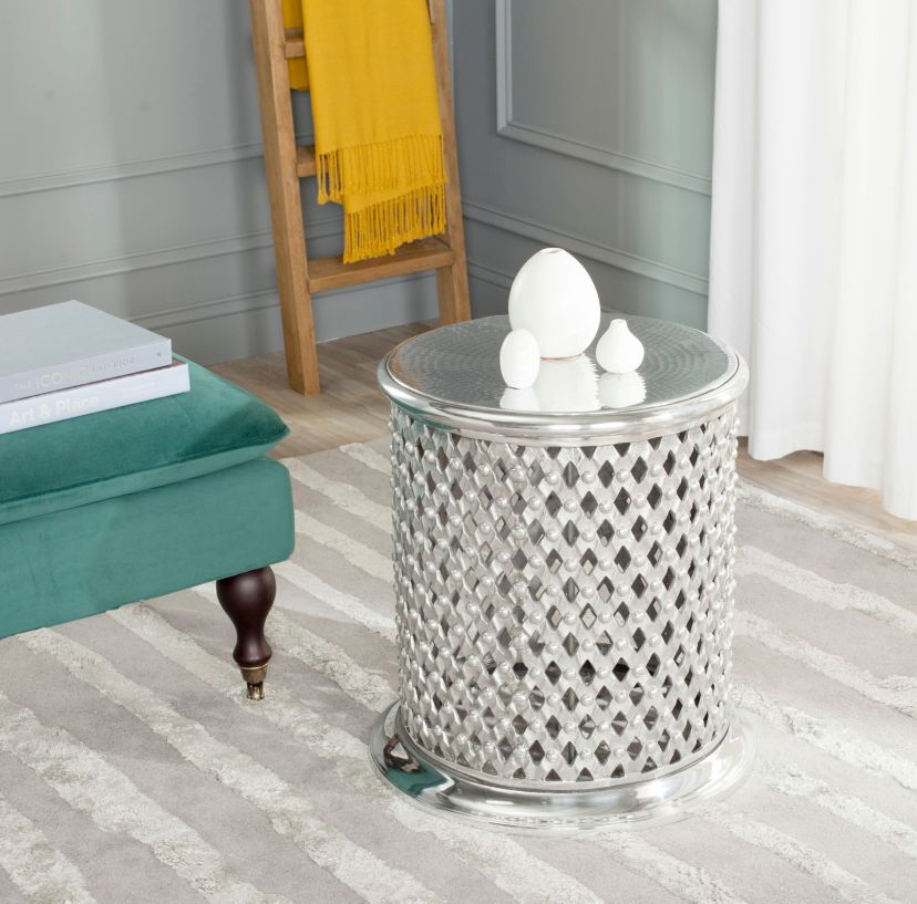 Metal Lace Table Stool