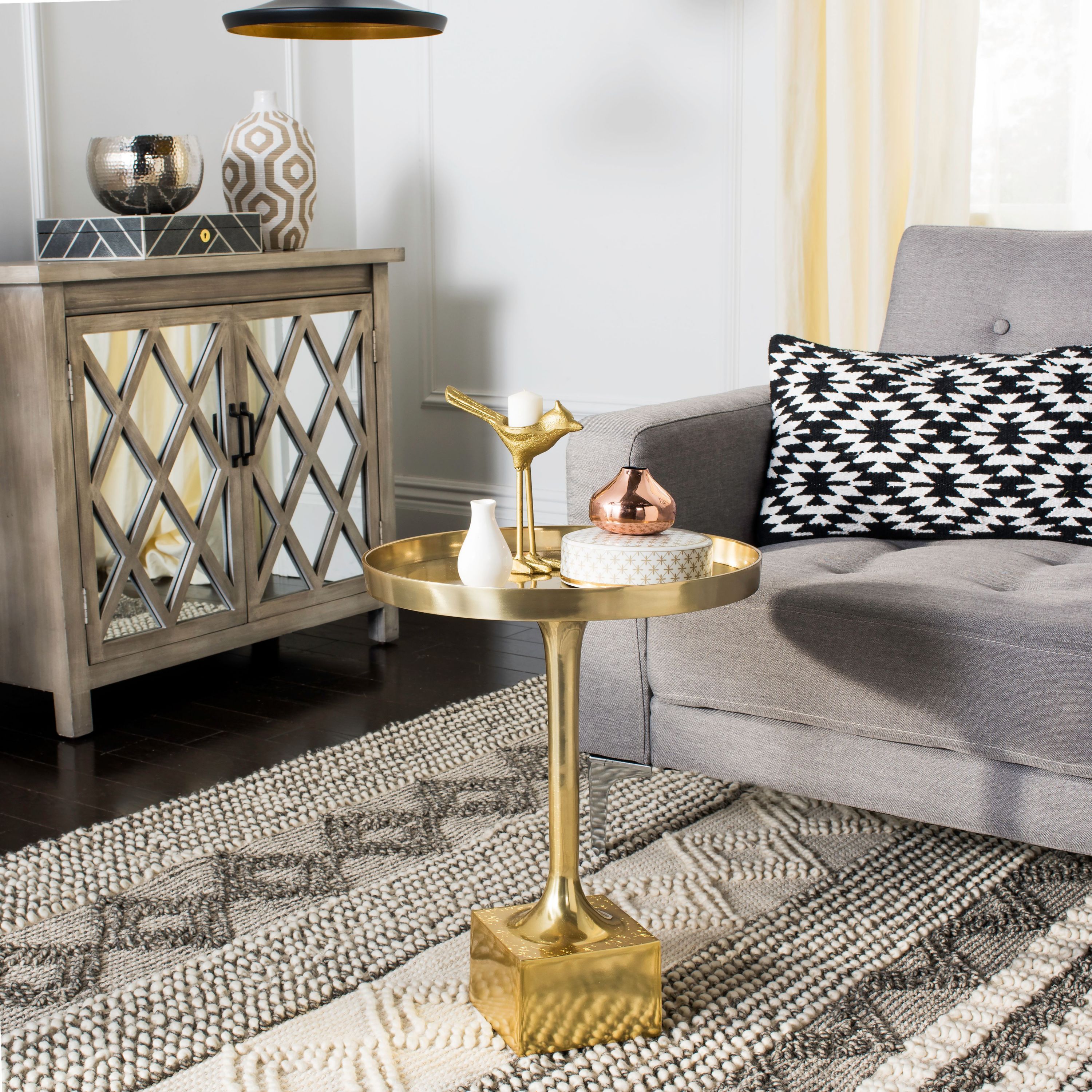 Corvus Round Side Table