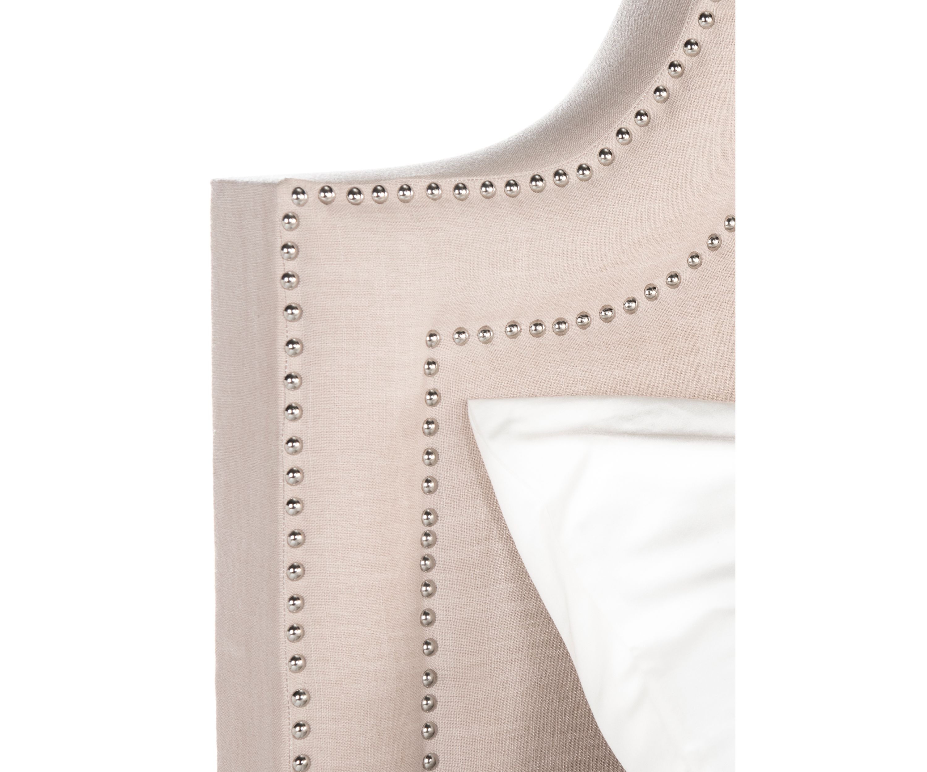 Beige Theron Bed Frame
