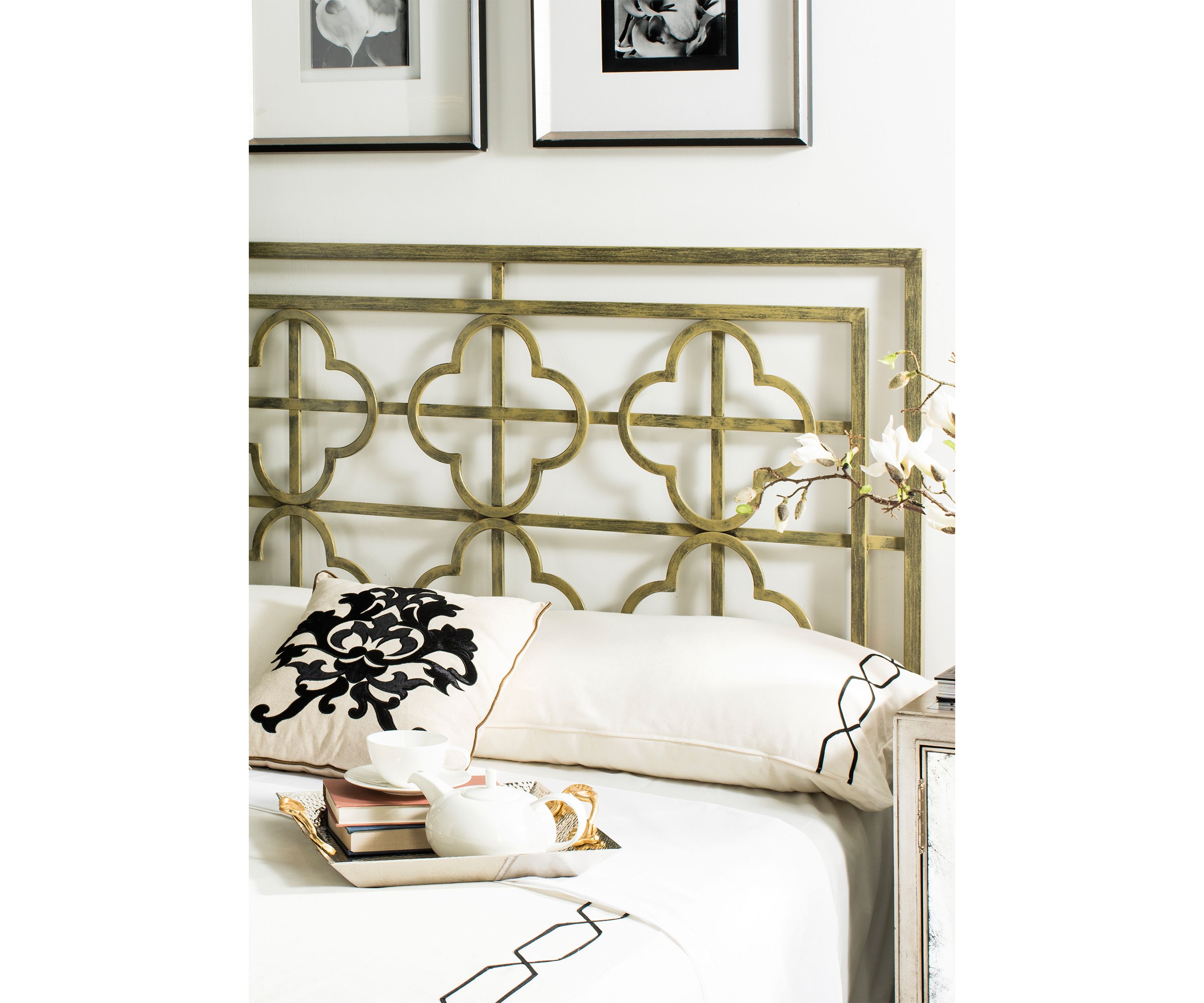 Lucinda Metal Headboard  