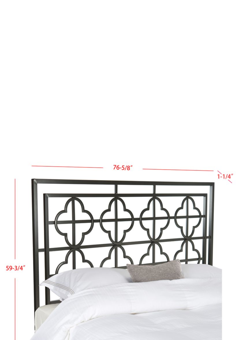Lucinda Gunmetal Headboard