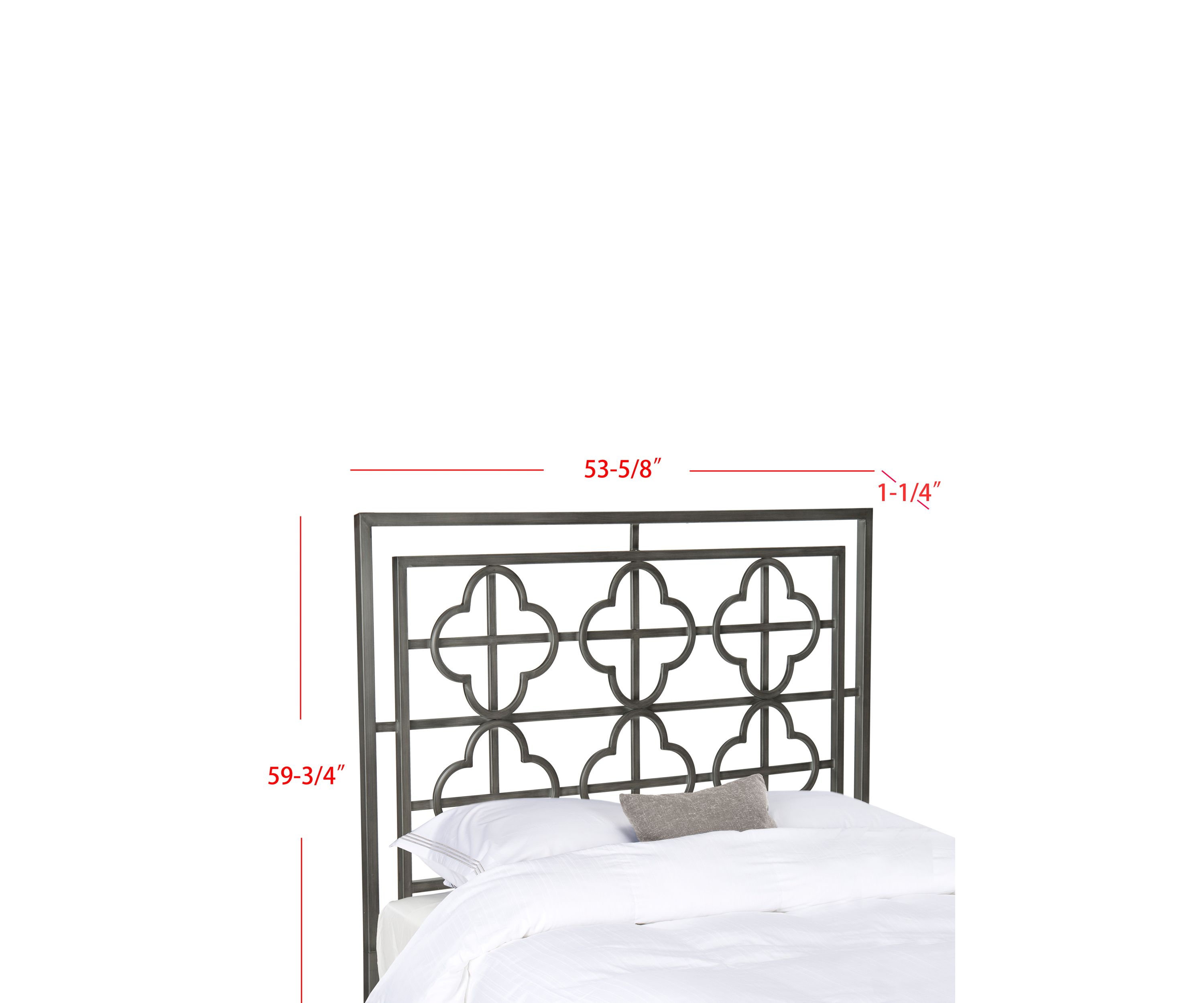  Lucinda Metal Headboard  