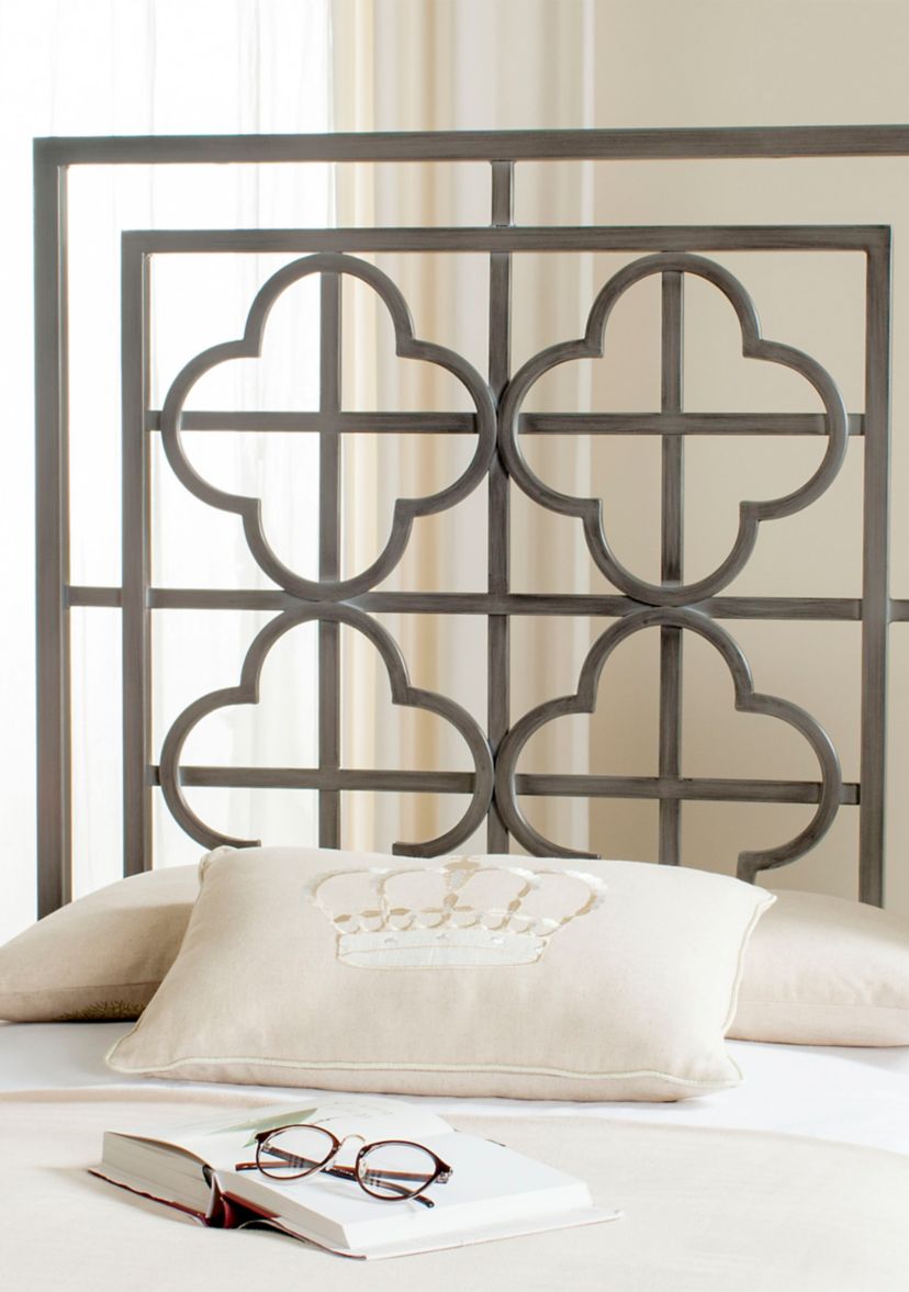 Lucinda Antique Iron Metal Headboard
