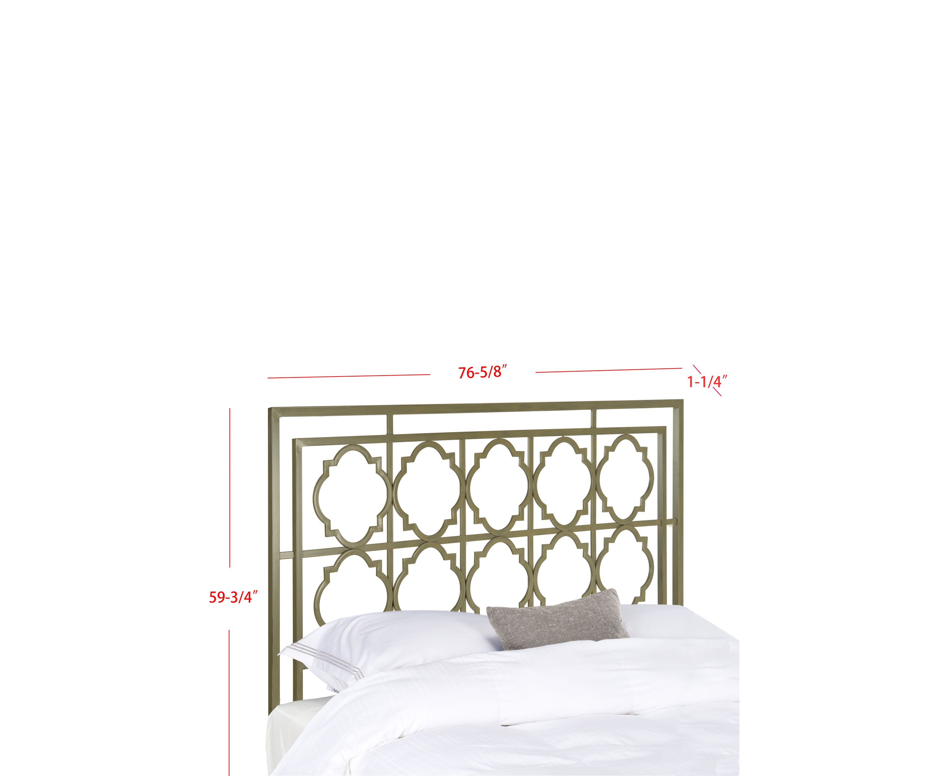 Silva King Metal Headboard