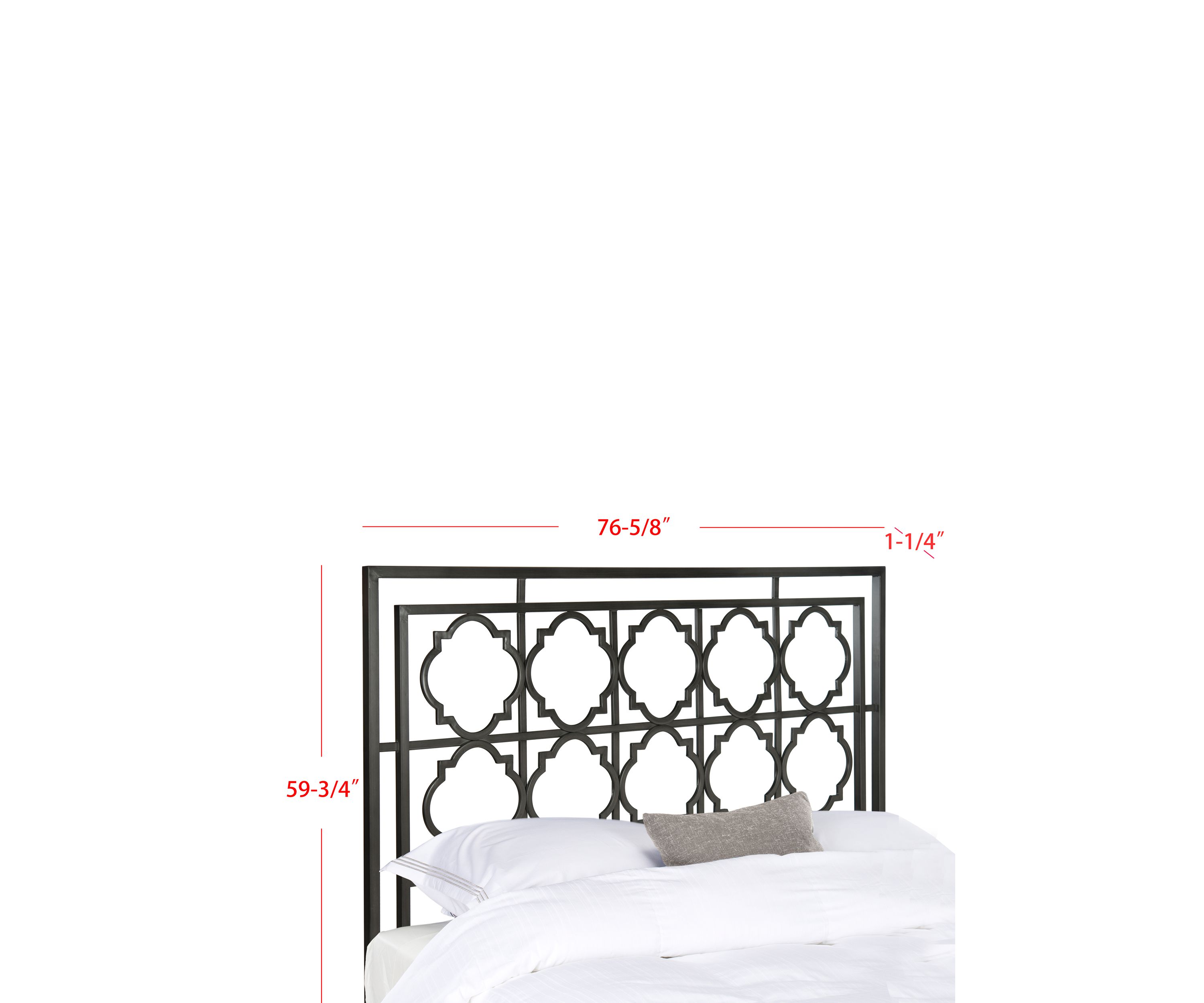 Silva King Metal Headboard