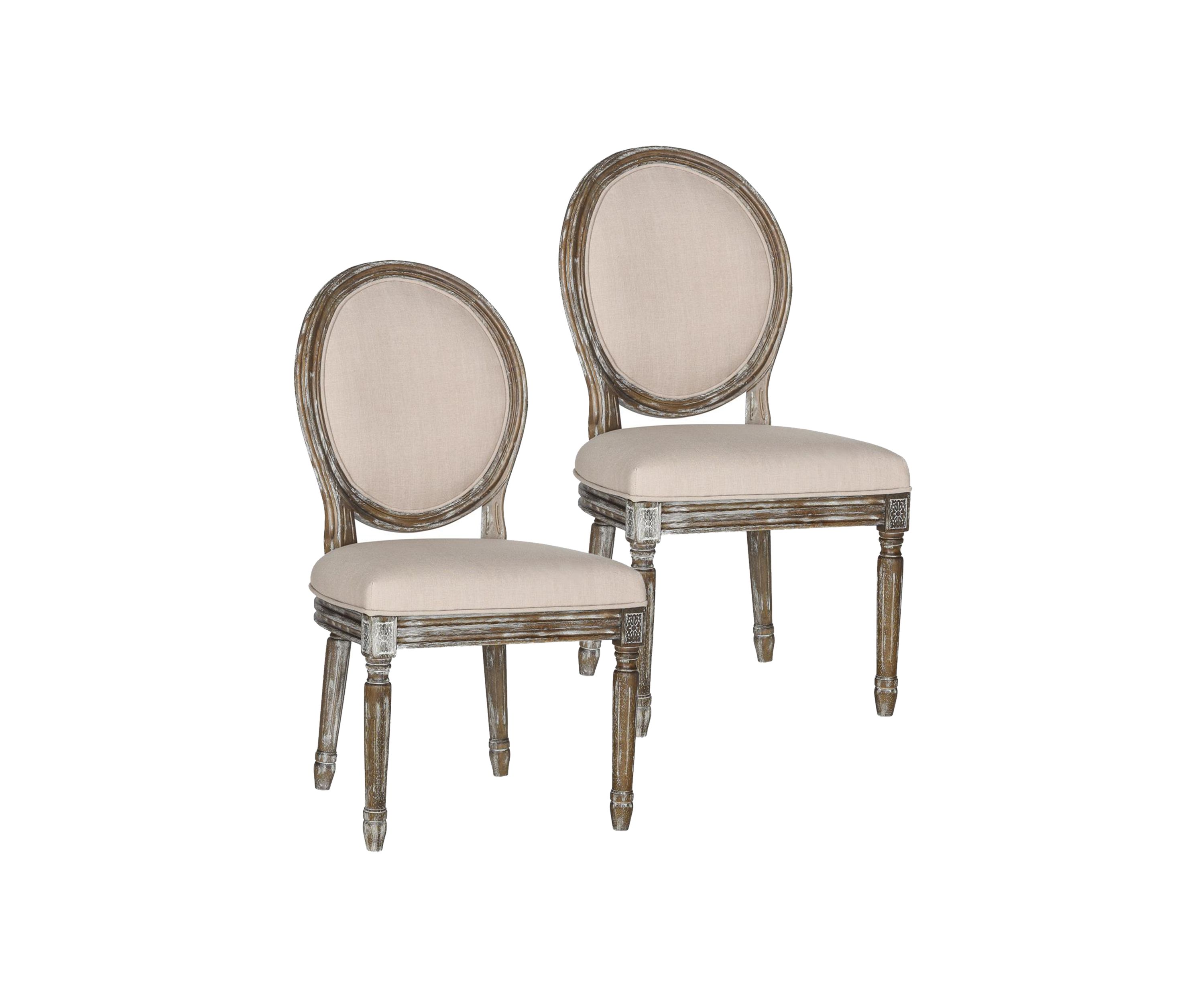 Set of 2 Holloway Oval Side Chairs