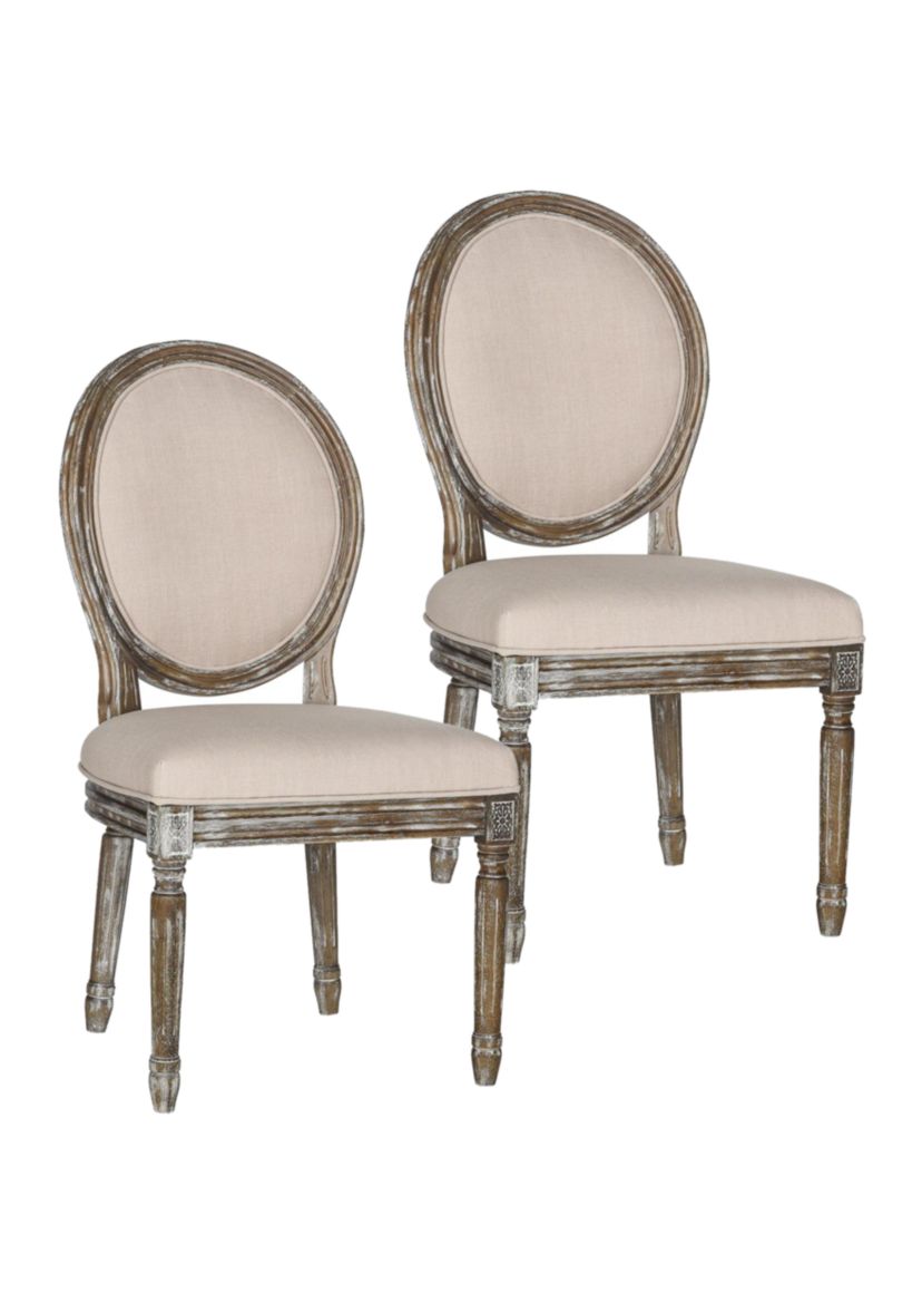 Set of 2 Holloway Oval Side Chairs