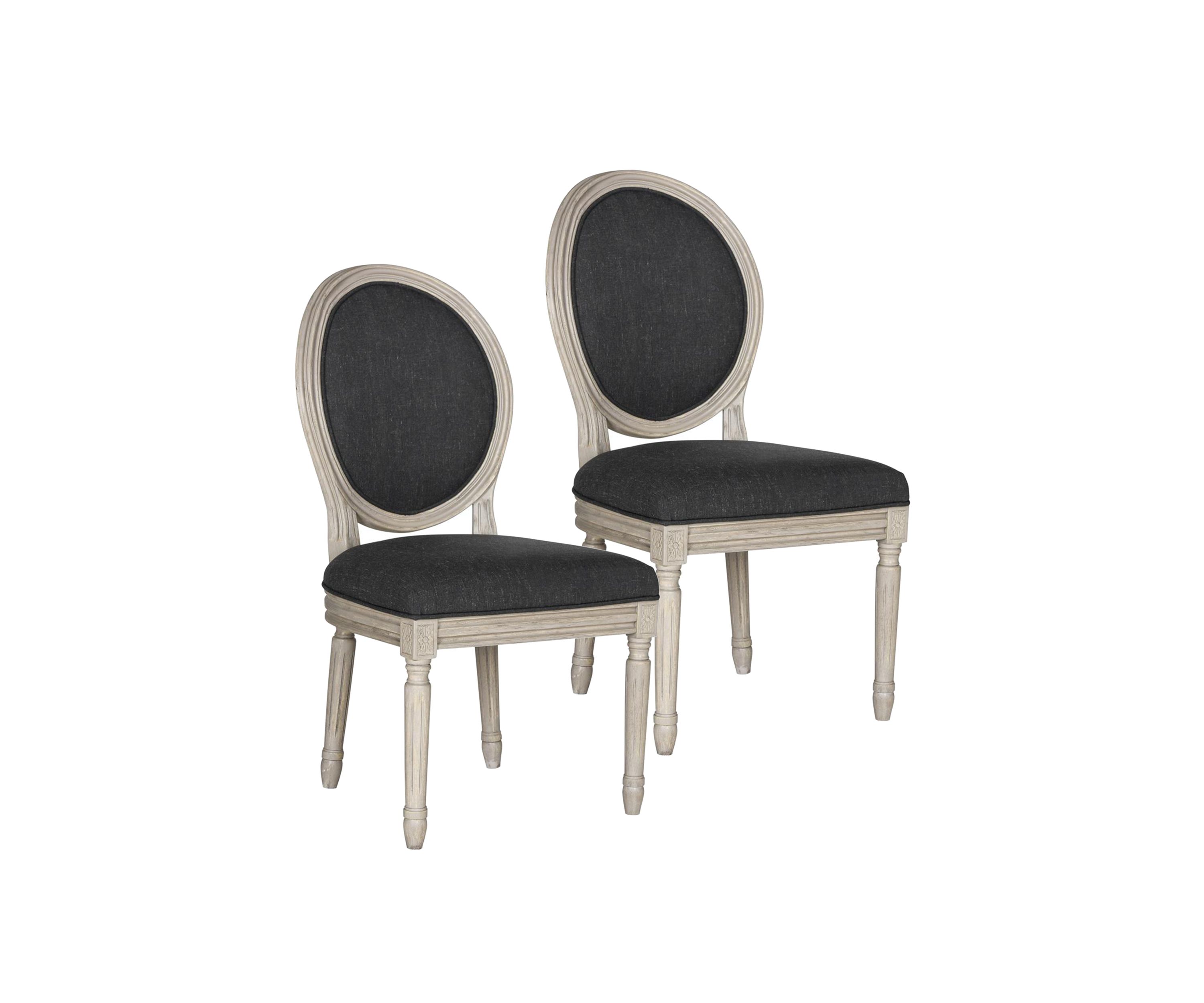 Set of 2 Holloway Oval Side Chairs