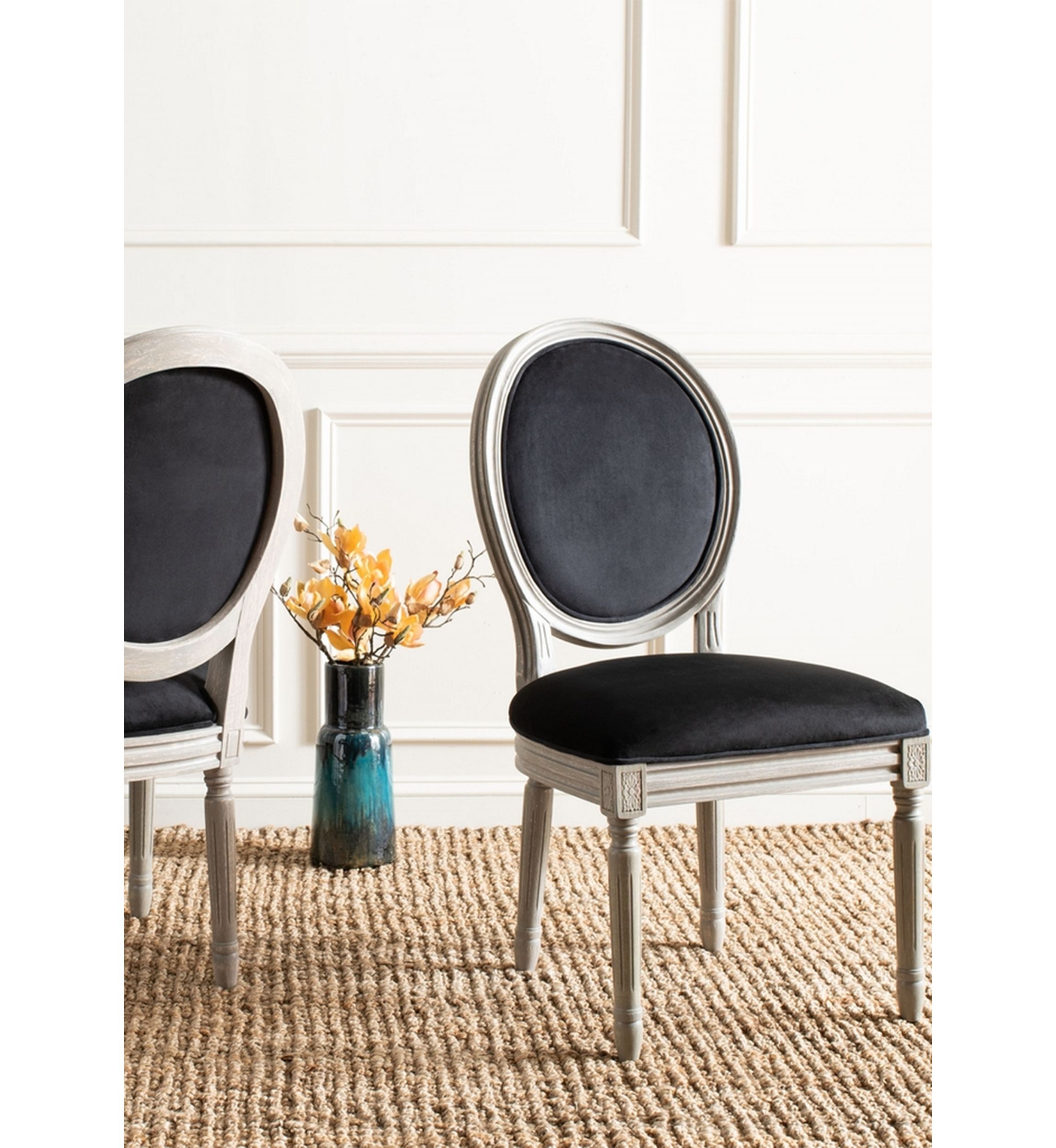 Set of 2 Holloway Oval Side Chairs